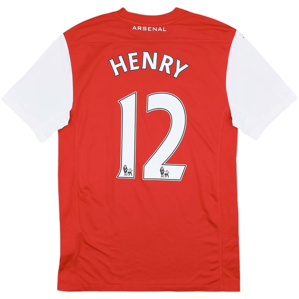 2011-12 Arsenal Home Shirt Henry #12 - 9/10 - (S)