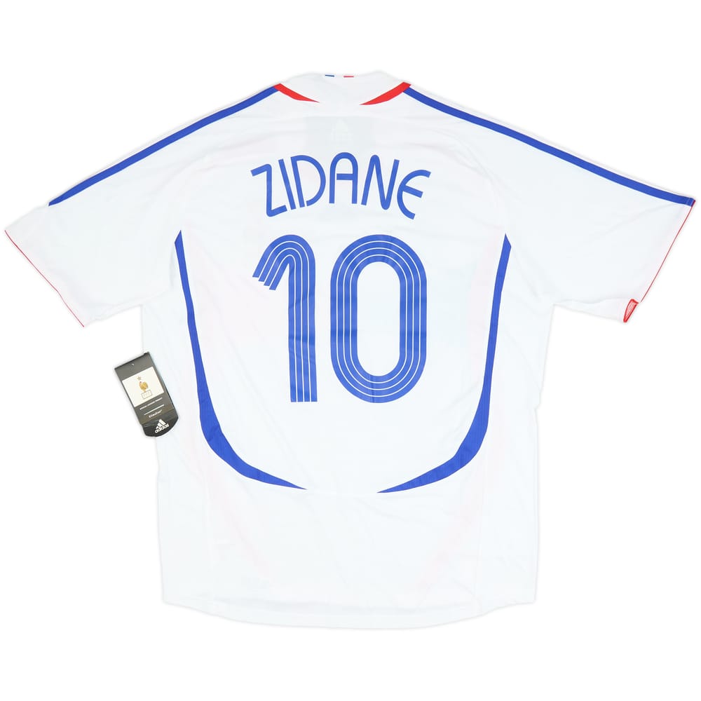 2006 France Away Shirt Zidane #10 (XL)