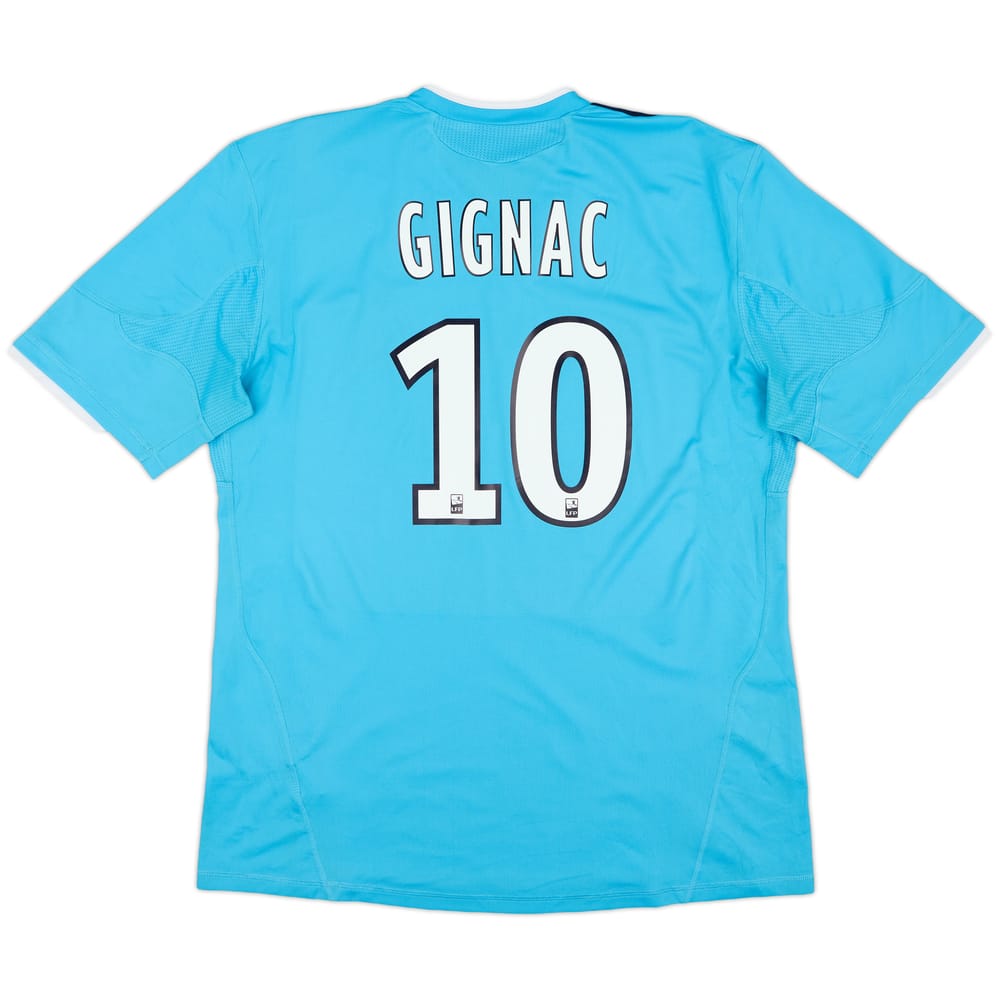 2010-11 Olympique Marseille Away Shirt Gignac #10 - 8/10 - (XL)