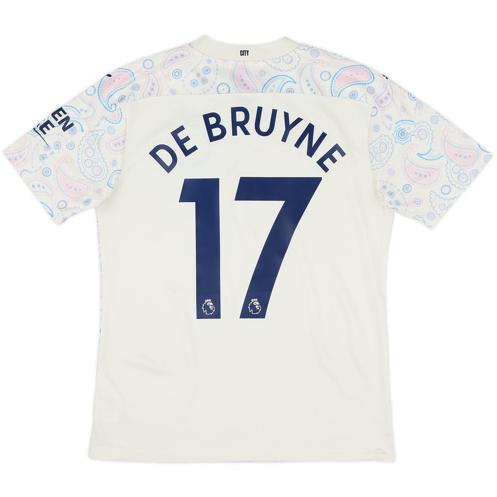 2020-21 Manchester City Third Shirt De Bruyne #17 - 8/10 - (S)