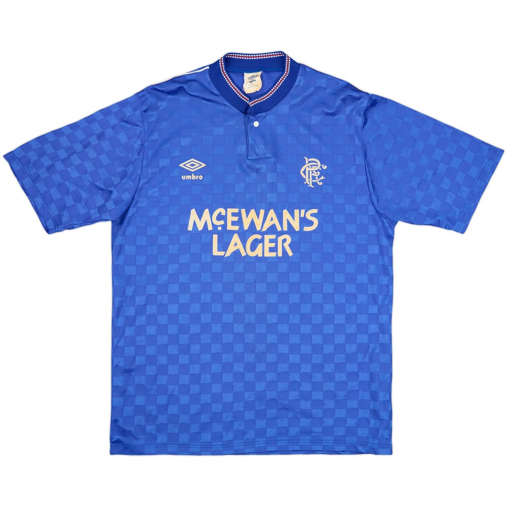 1987-90 Rangers Home Shirt - 5/10 - (M)