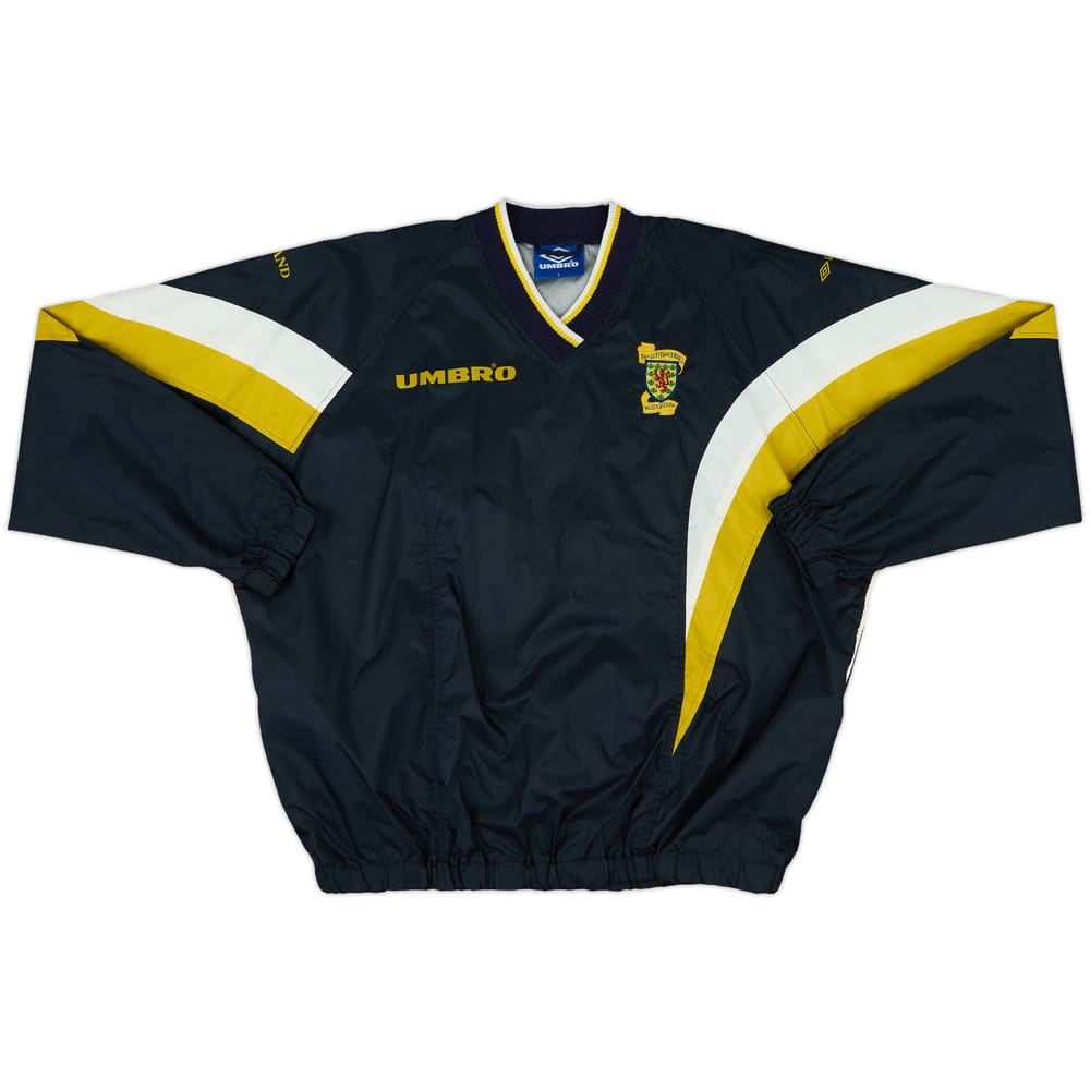 1996-98 Scotland Umbro Drill Top - 8/10 - (L)