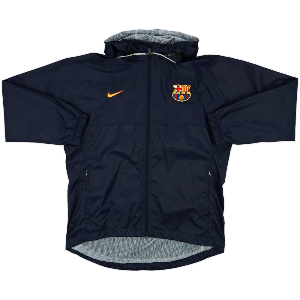 1999-00 Barcelona Nike Hooded Rain Jacket - 9/10 - (M)