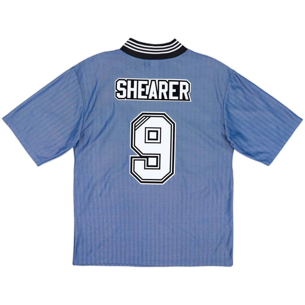 1996-97 Newcastle Away Shirt Shearer #9 - 8/10 - (L)