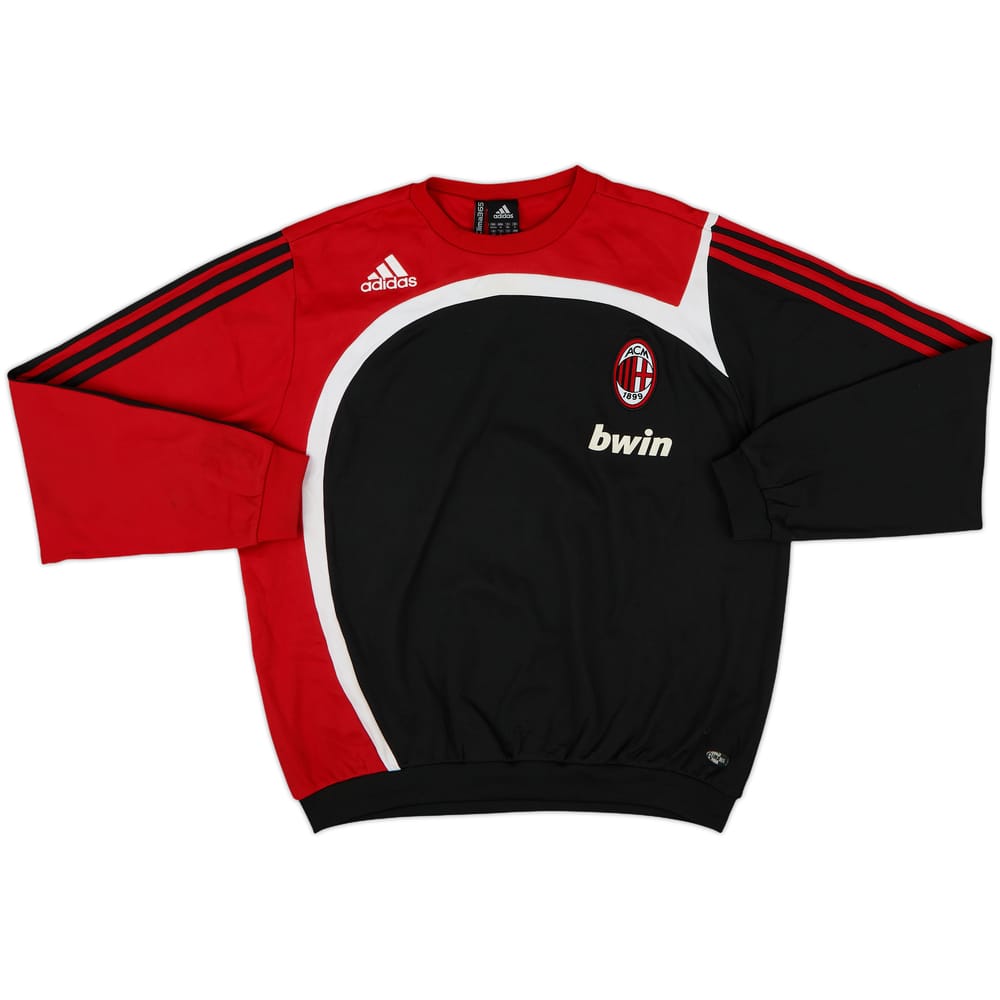 2007-08 AC Milan adidas Sweat Top - 7/10 - (M)
