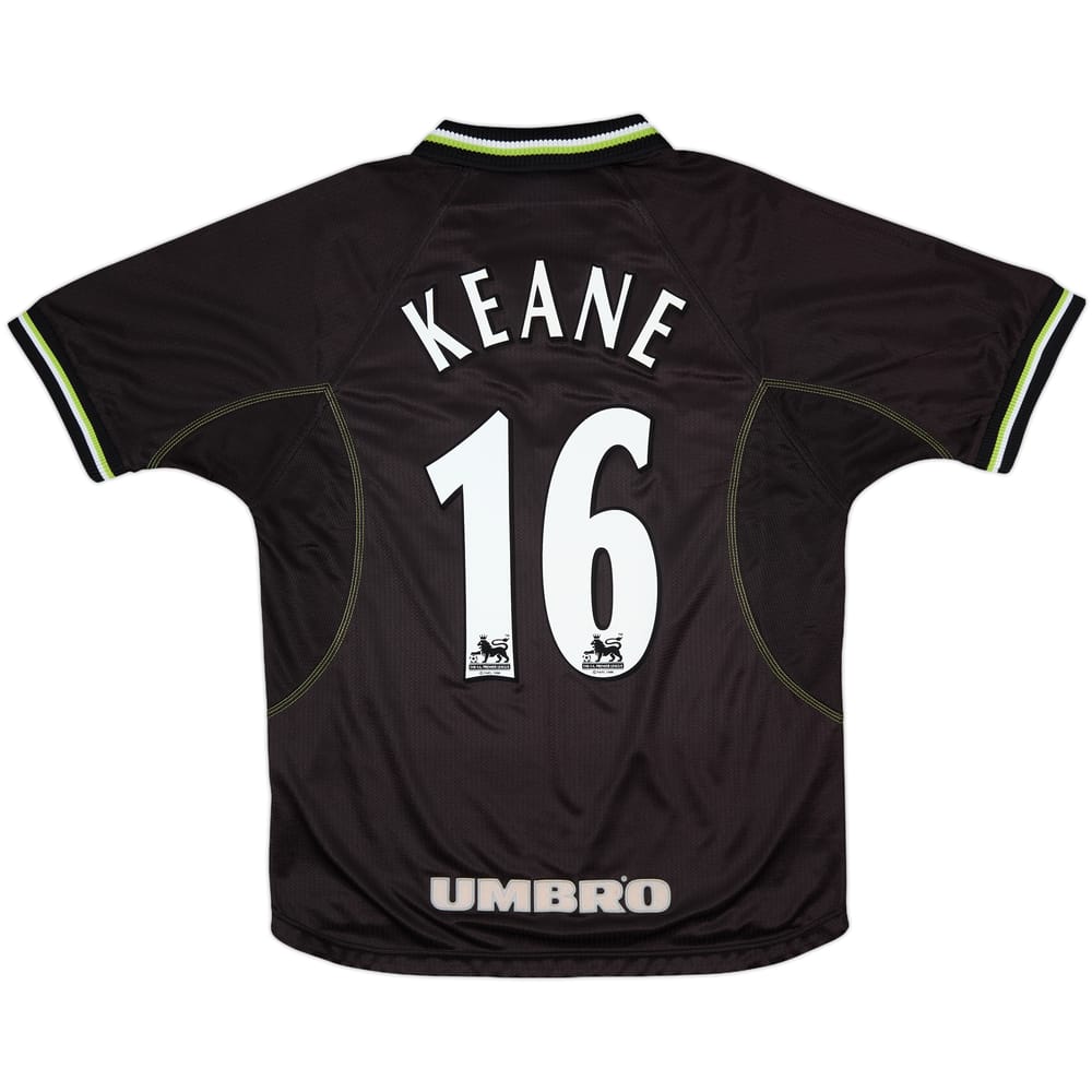 1998-99 Manchester United Third Shirt Keane #16 - 8/10 - (M)