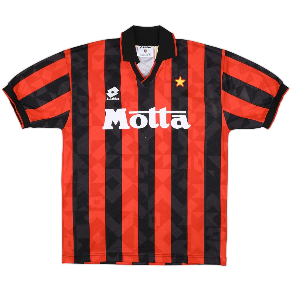 1995-96 AC Milan Home Shirt - 8/10 - (L)