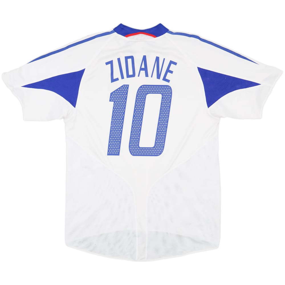 2004-06 France Away Shirt Zidane #10 - 8/10 - (L)