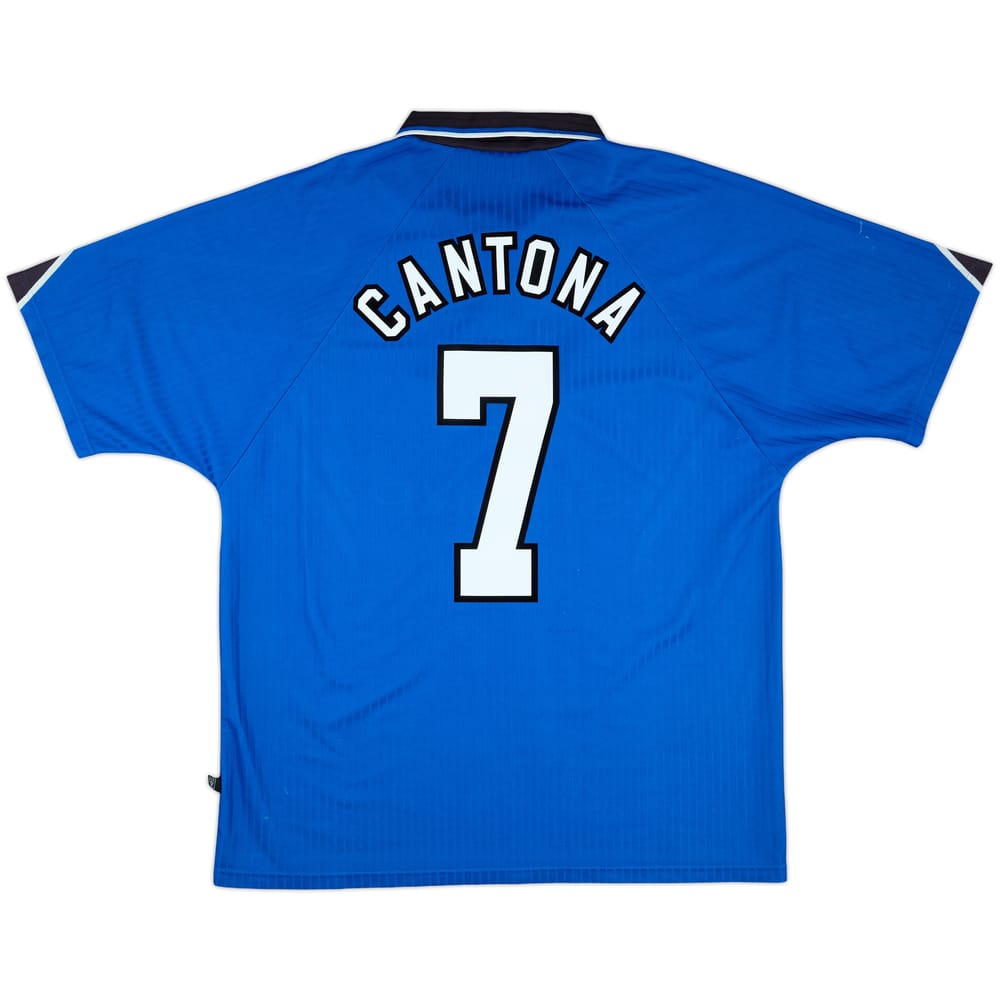1996-98 Manchester United Third Shirt Cantona #7 - 6/10 - (XL)