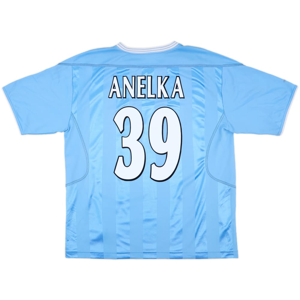 2003-04 Manchester City Home Shirt Anelka #39 - 6/10 - (XL)