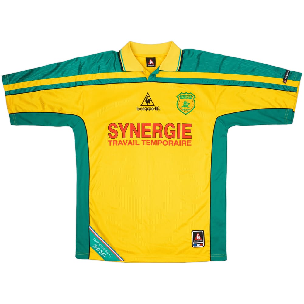 2001-02 Nantes Home Shirt - 9/10 - (XL)