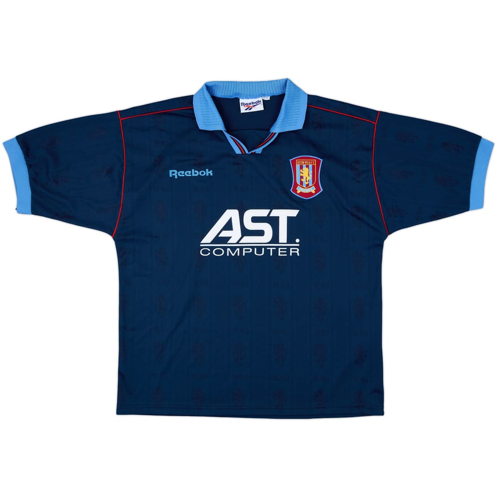 1995-97 Aston Villa Away Shirt - 8/10 - (L)