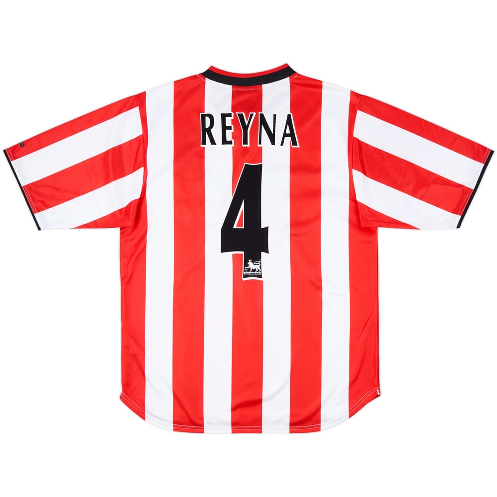 2000-02 Sunderland Home Shirt Reyna #4 - 8/10 - (M)
