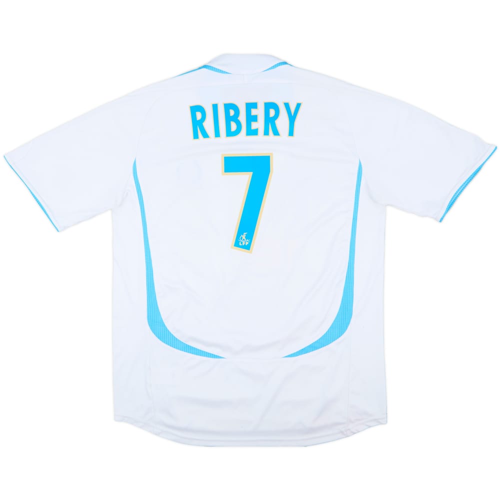 2006-07 Olympique Marseille Home Shirt Ribery #7 - 7/10 - (L)