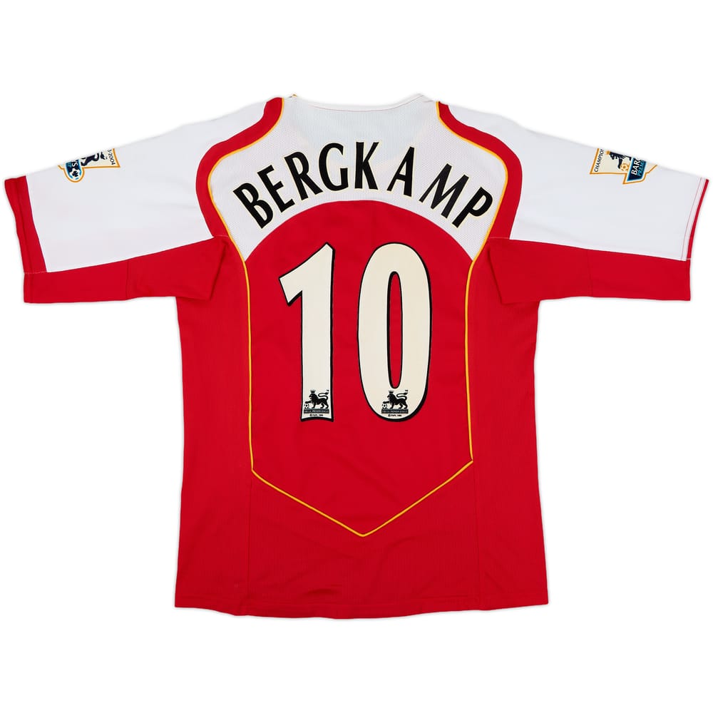 2004-05 Arsenal Home Shirt Bergkamp #10 - 10/10 - (M)