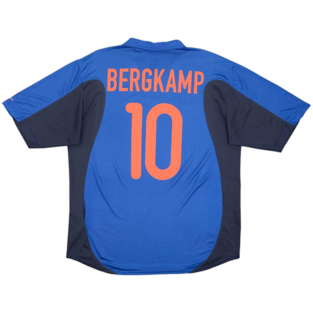 2000-02 Netherlands Away Shirt Bergkamp #10 - 7/10 - (L)