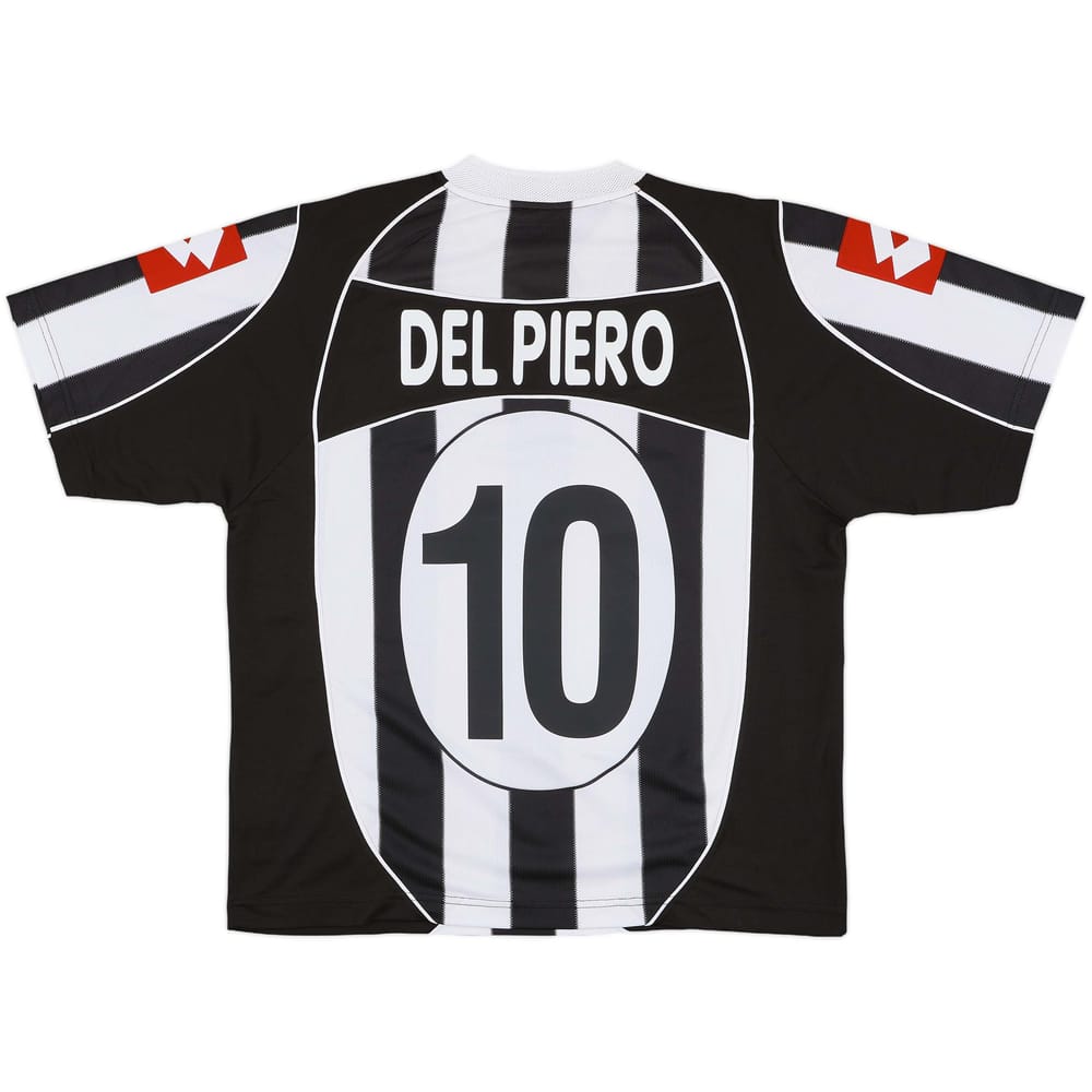 2002-03 Juventus Home Shirt Del Piero #10 - 8/10 - (L)