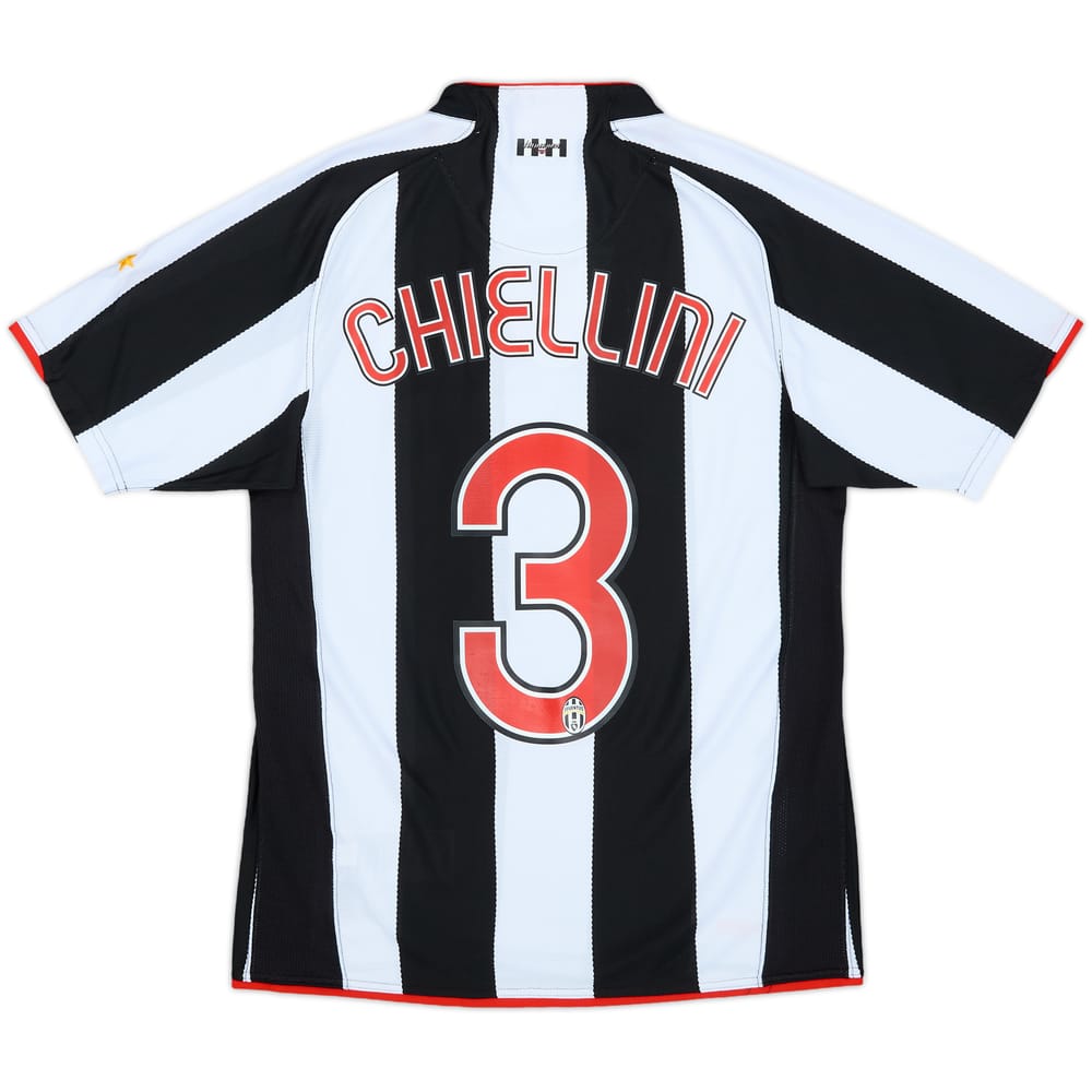 2007-08 Juventus Home Shirt Chiellini #3 - 8/10 - (S)