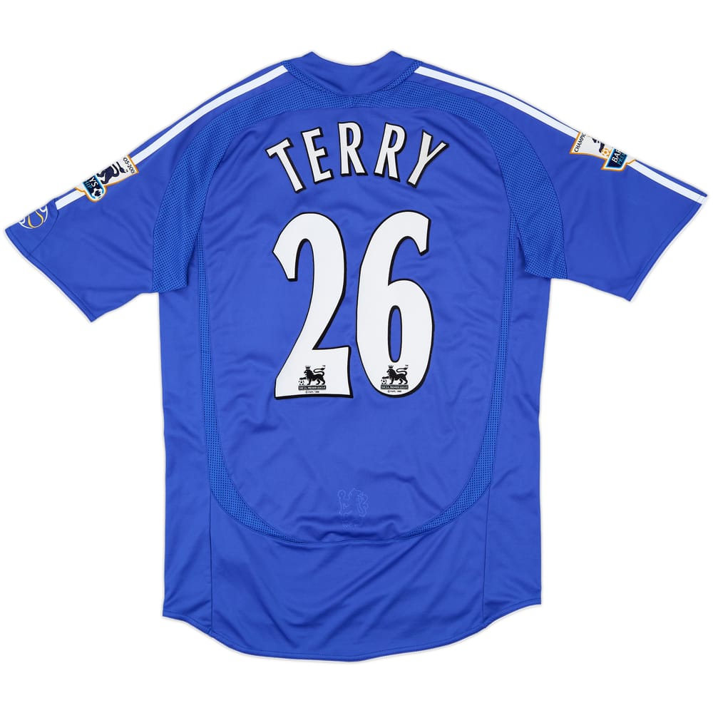 2006-08 Chelsea Home Shirt Terry #26 - 8/10 - (M)