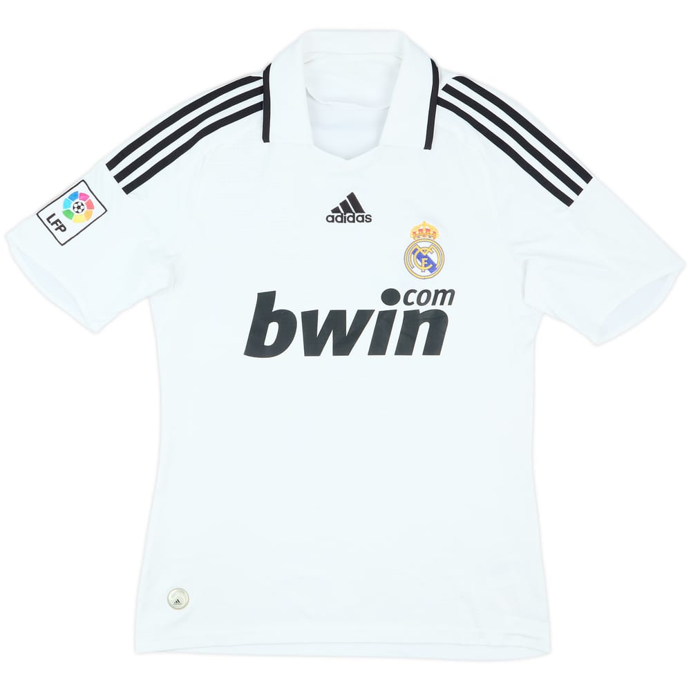 2008-09 Real Madrid Home Shirt - 8/10 - (S)