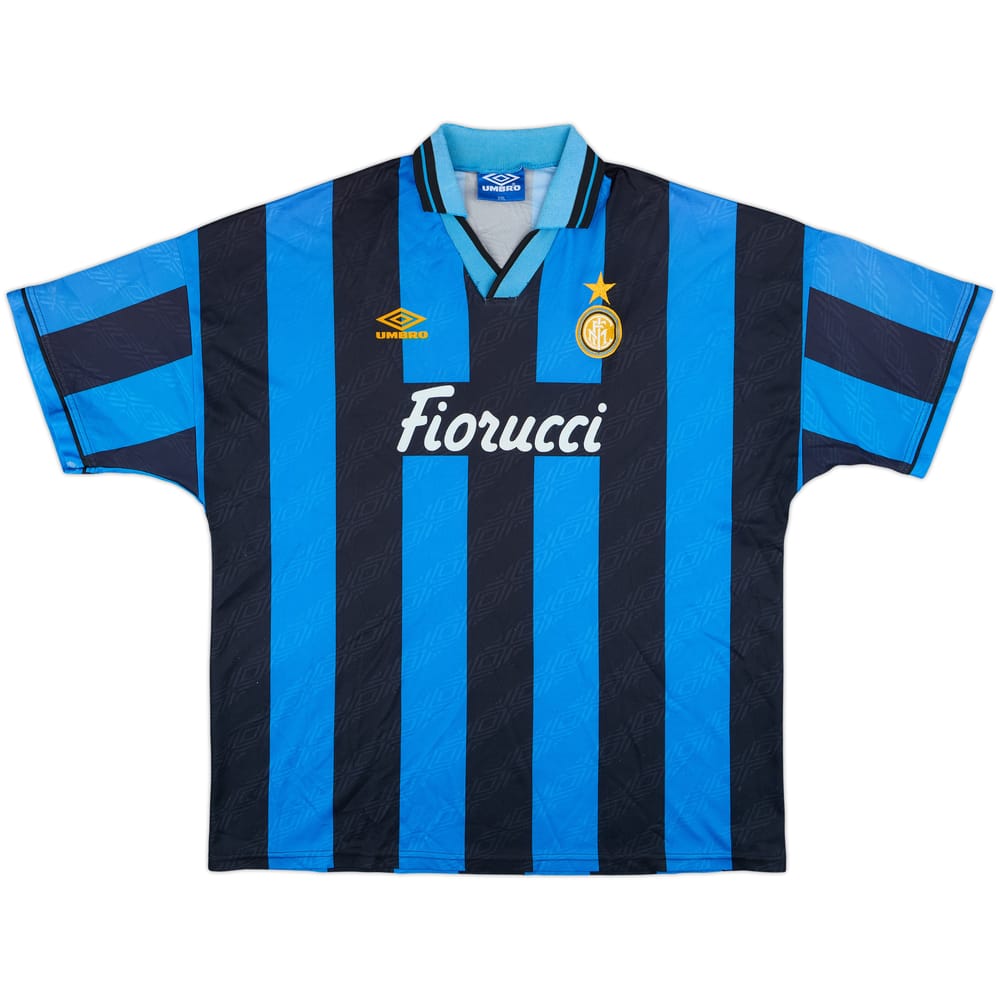 1994-95 Inter Milan Home Shirt - 8/10 - (XXL)
