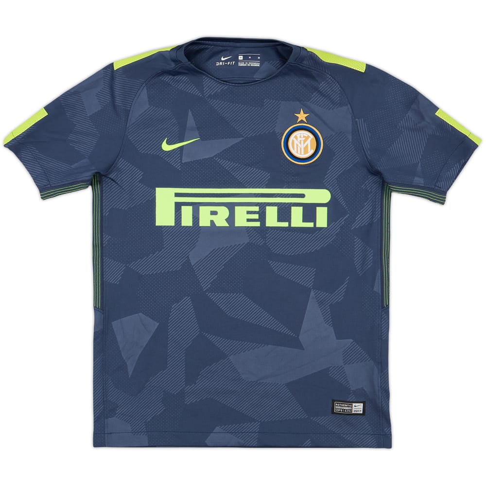2017-18 Inter Milan Third Shirt - 10/10 - (M.Boys)