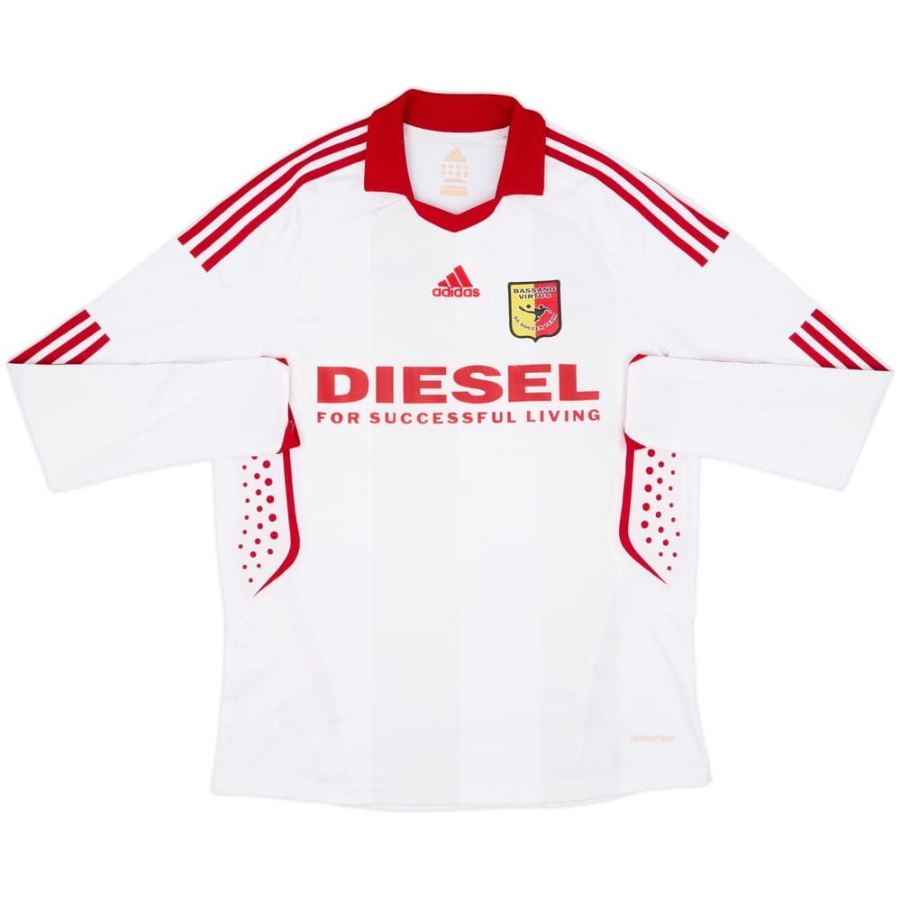 2008-09 Bassano Virtus Youth Match Issue Away L/S Shirt #4