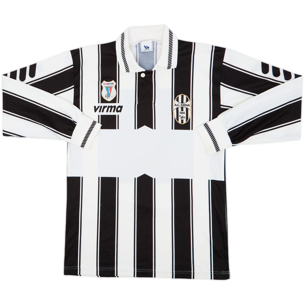 1996-97 Siena 'Scuola Calcio' Home L/S Shirt #5 - 6/10 - (S)