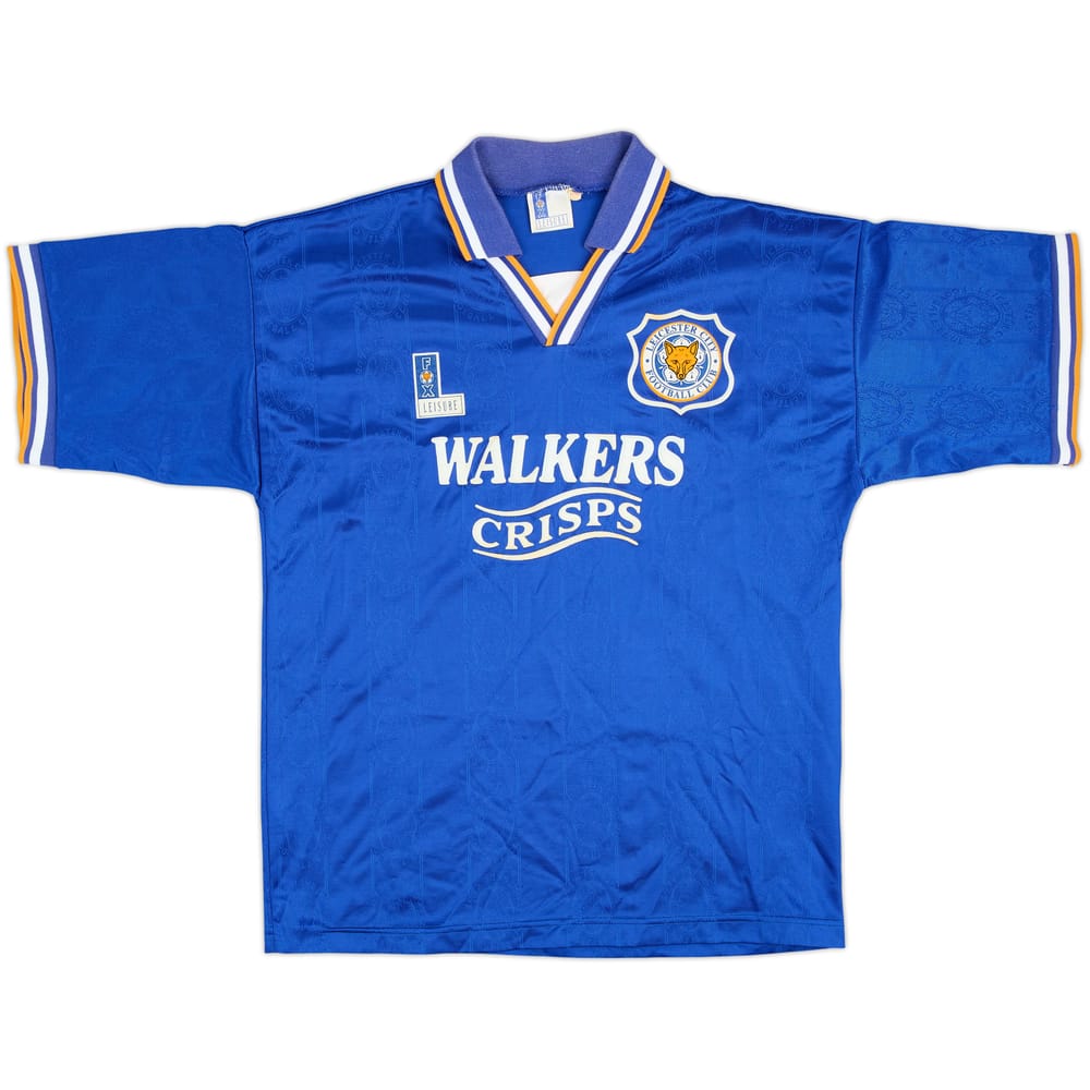 1994-96 Leicester Home Shirt - 7/10 - (S)