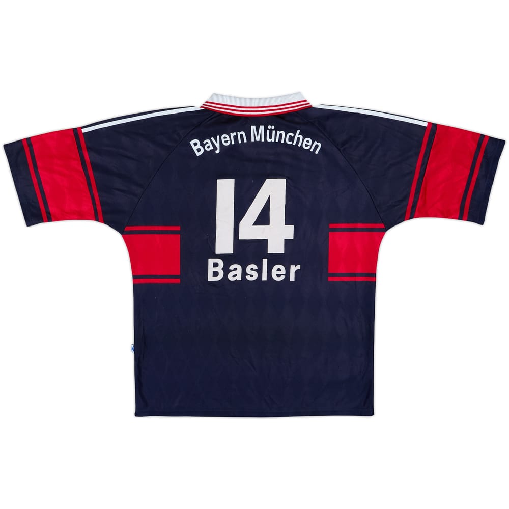 1997-99 Bayern Munich Home Shirt Basler #14 - 8/10 - (L)
