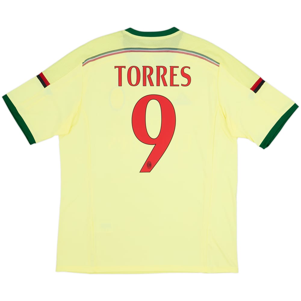 2014-15 AC Milan Third Shirt Torres #9 (XL)