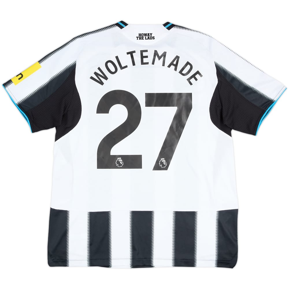 2025-26 Newcastle Match Issue Home Shirt Woltemade #27