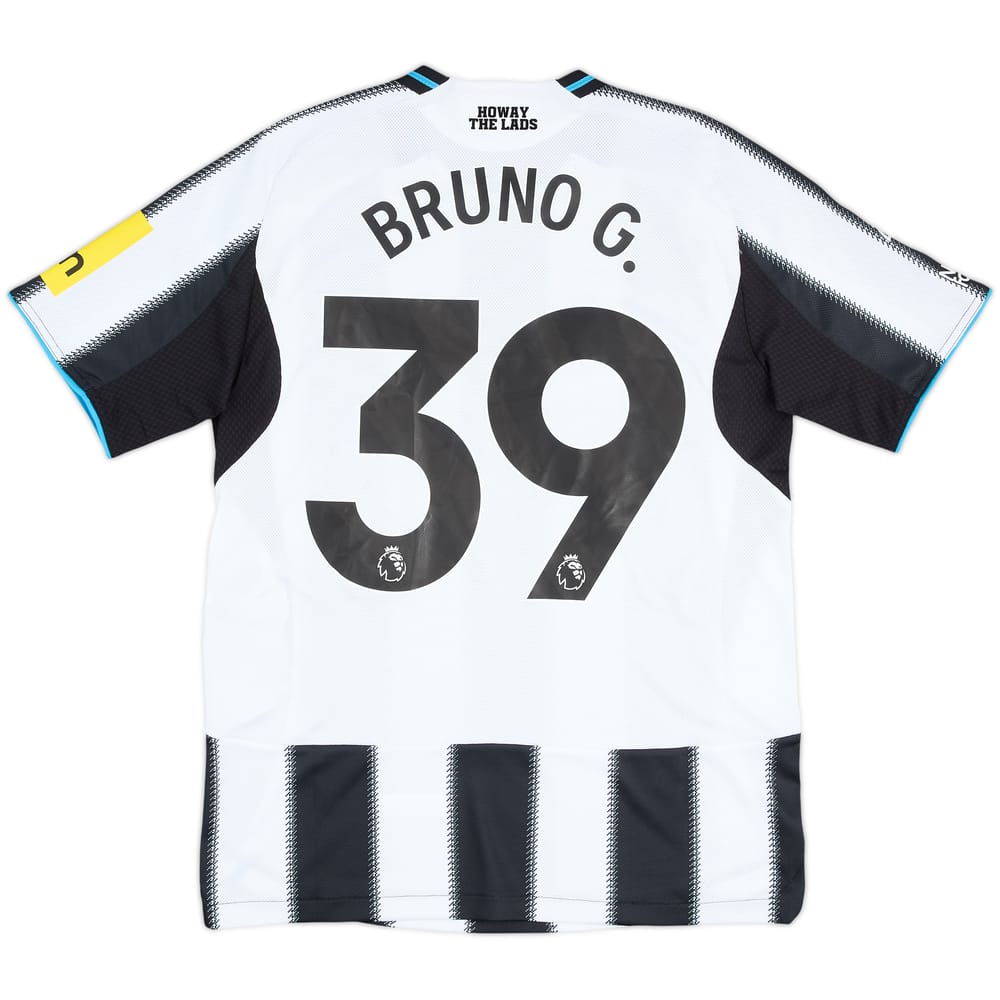 2025-26 Newcastle Match Issue Home Shirt Bruno G. #39