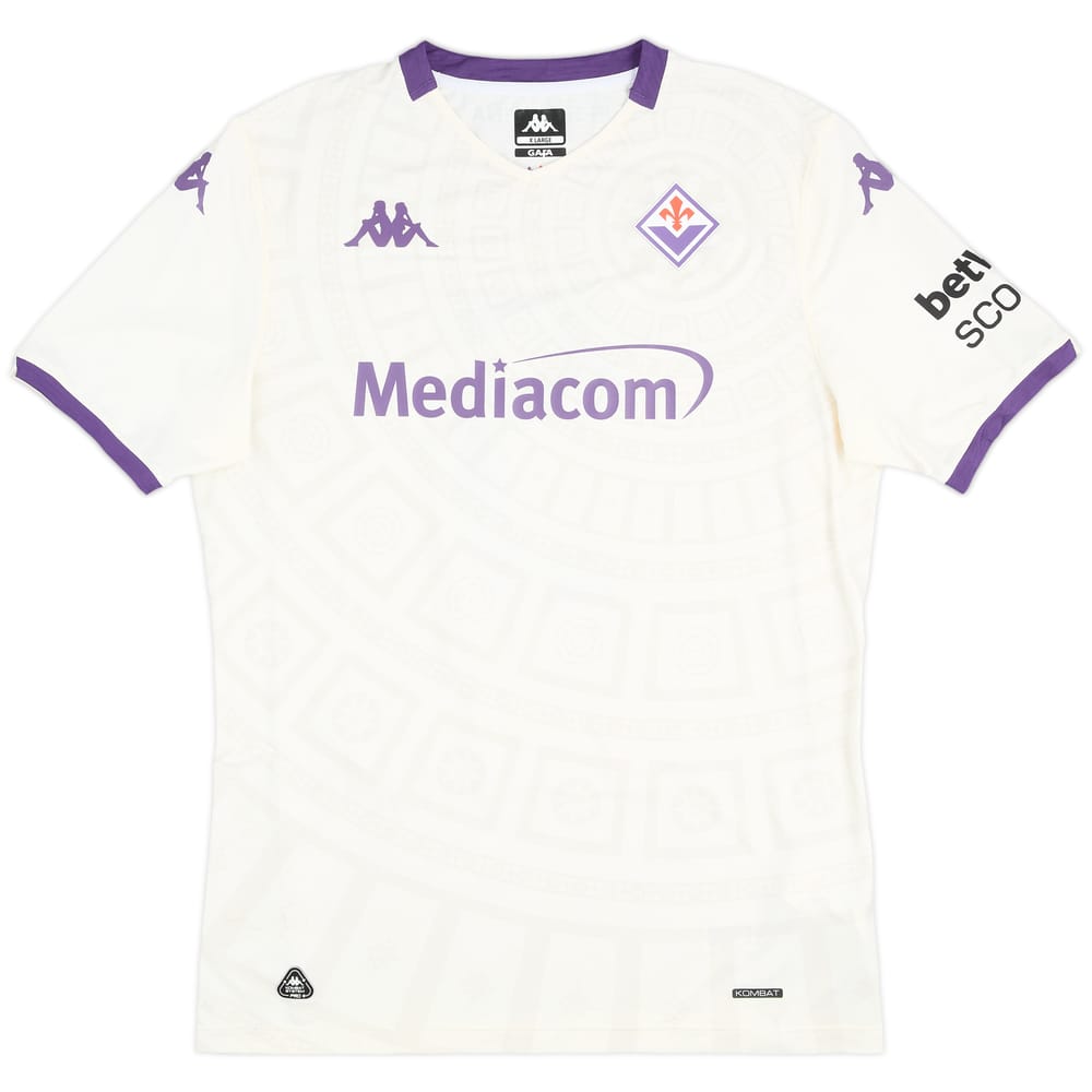 2025-26 Fiorentina Match Issue Away Shirt #5 (Pongracic)