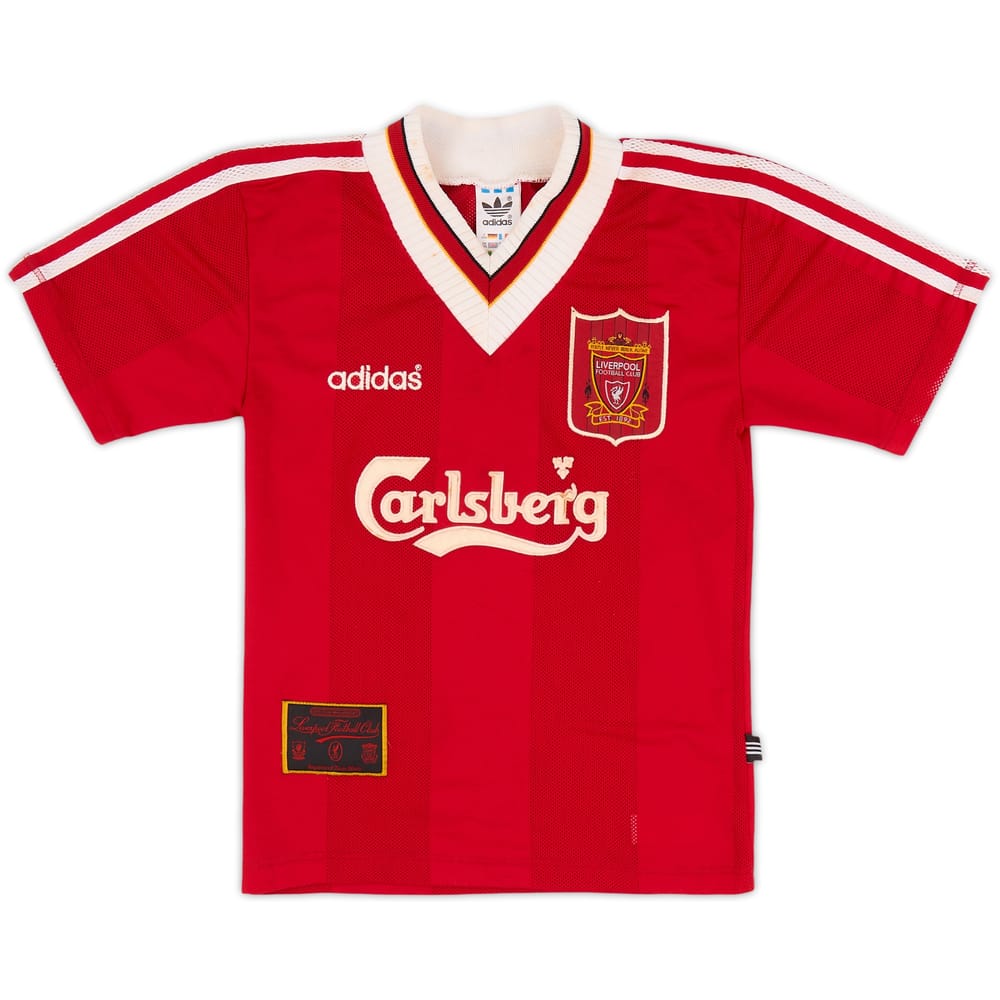 1995-96 Liverpool Home Shirt - 5/10 - (Y)