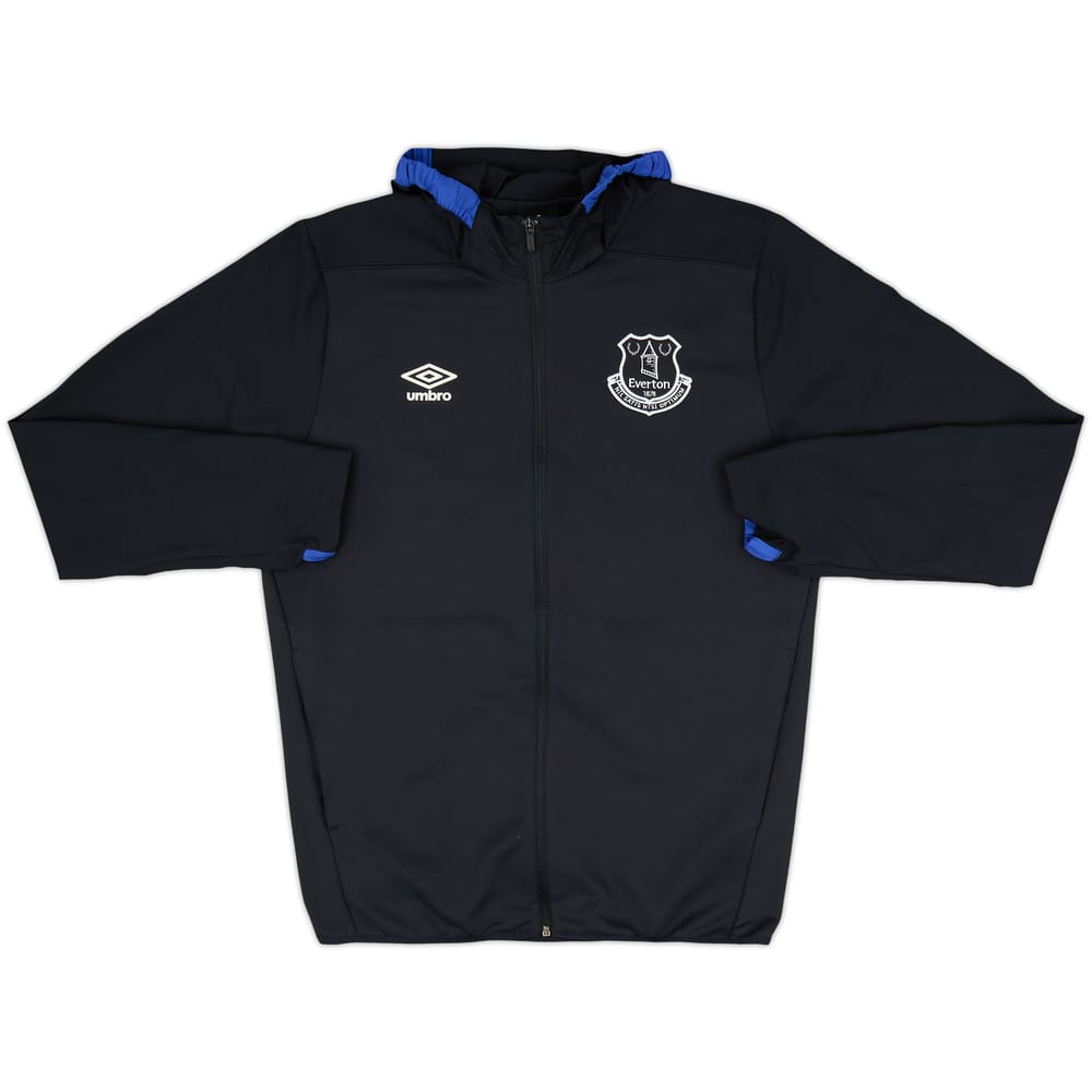 2017-18 Everton Umbro Hooded Track Jacket - 10/10 - (L)