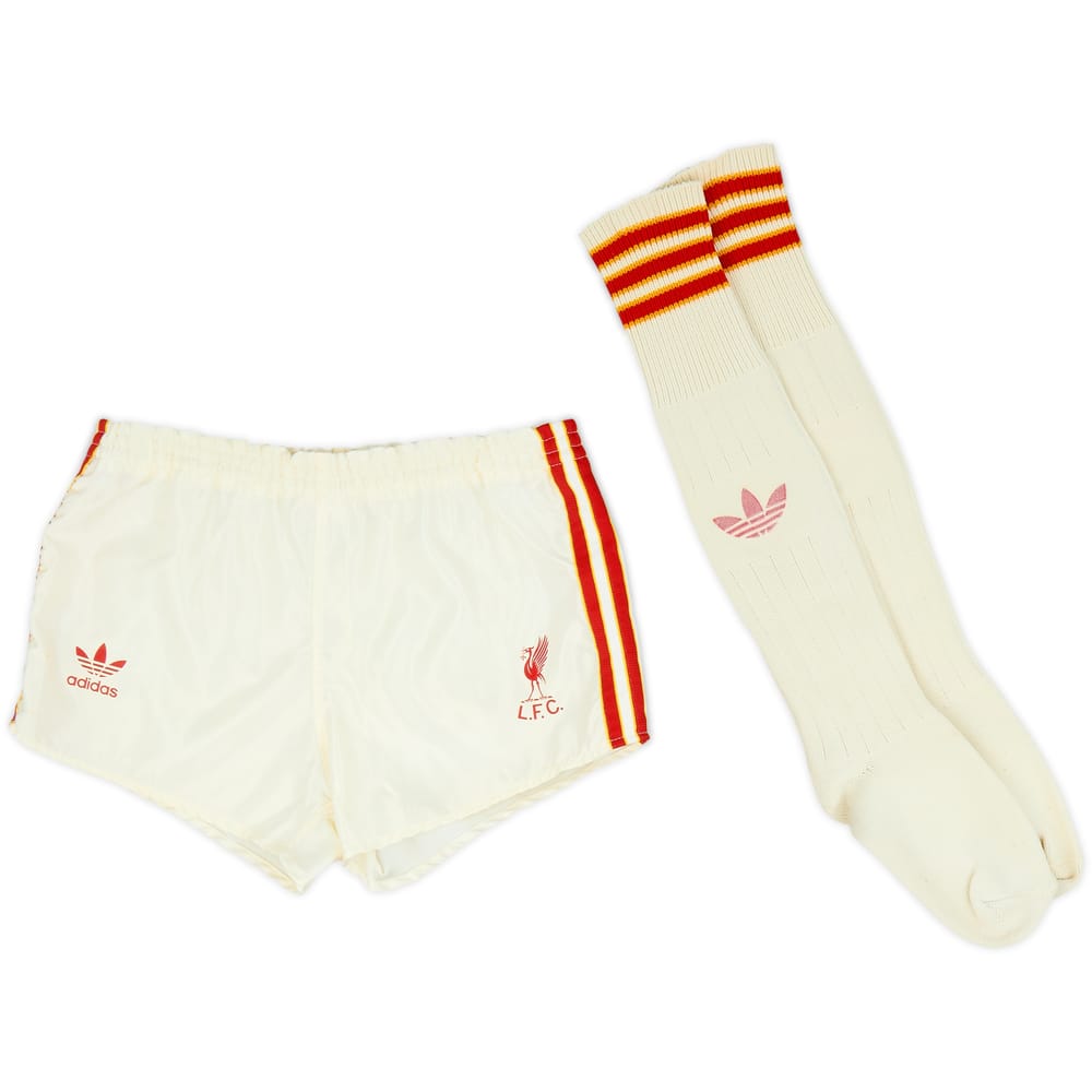 1985-87 Liverpool Away Shorts & Socks - 8/10 - (S)