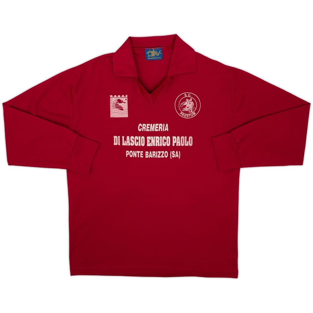1994-96 Abbigliamento Template L/S Shirt (S.C. Paestum) #15 - 7/10 - (L)