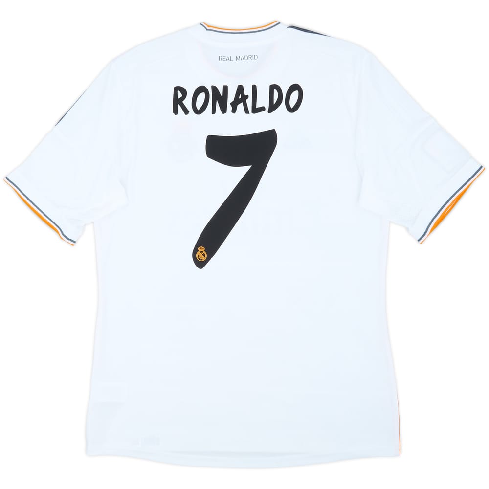 2013-14 Real Madrid Home Shirt Ronaldo #7 - 6/10 - (L)