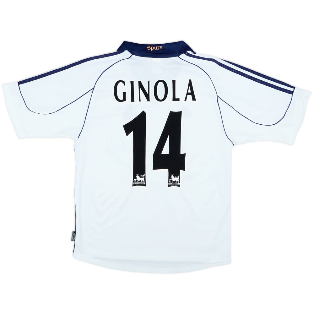 1999-01 Tottenham Home Shirt Ginola #14 - 9/10 - (S)