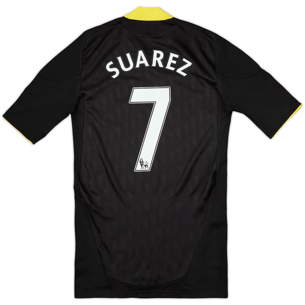 Camiseta de la tercera equipación versión jugador del Liverpool 2010-11 Suarez #7 - 8/10 - (S)