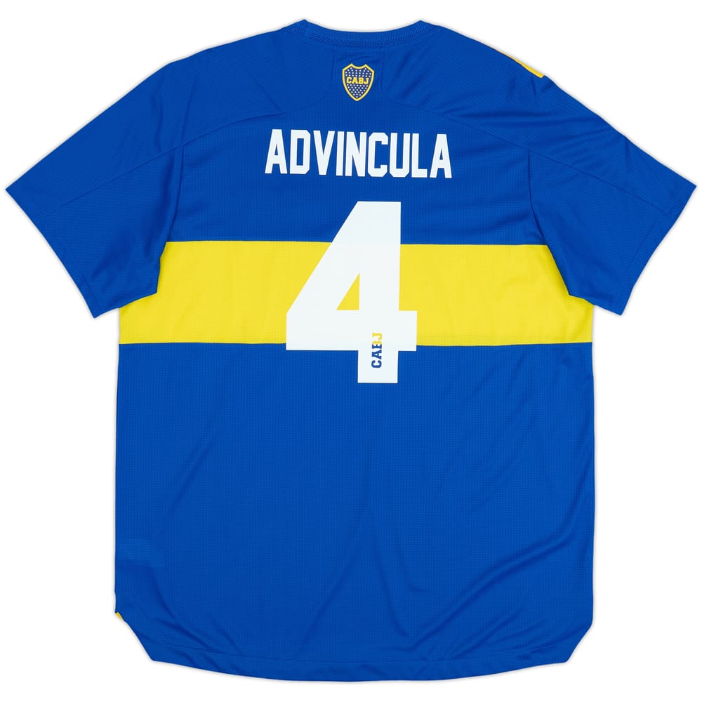 2021-22 Boca Juniors Authentic Home Shirt Advincula #4 - 8/10 - (XL)