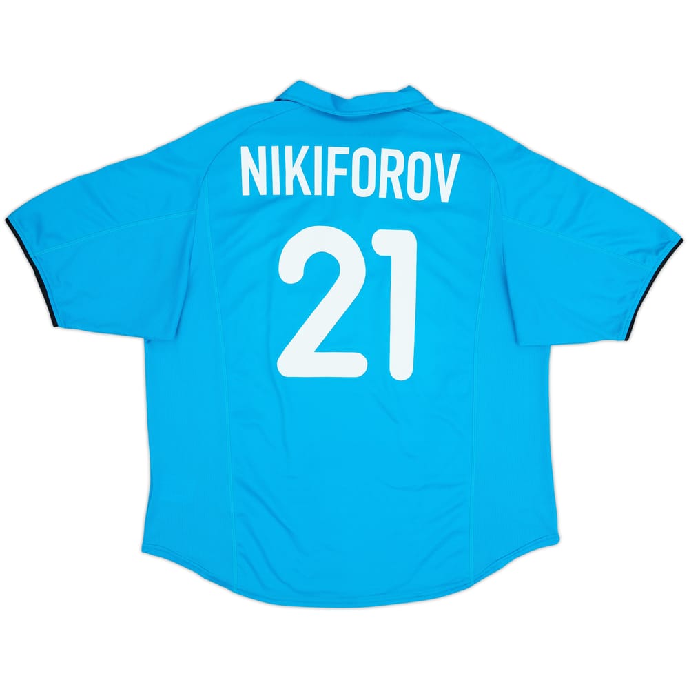 2001-02 PSV Player Issue Away Shirt Nikiforov #21 - 8/10 - (XL)