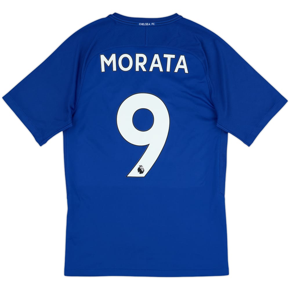 2017-18 Chelsea Home Shirt Morata #9 - 8/10 - (S)