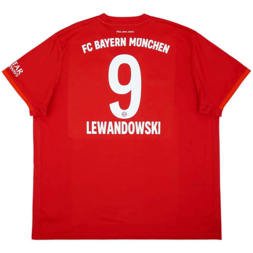 2019-20 Bayern Munich Home Shirt Lewandowski #9 - 8/10 - (3XL)