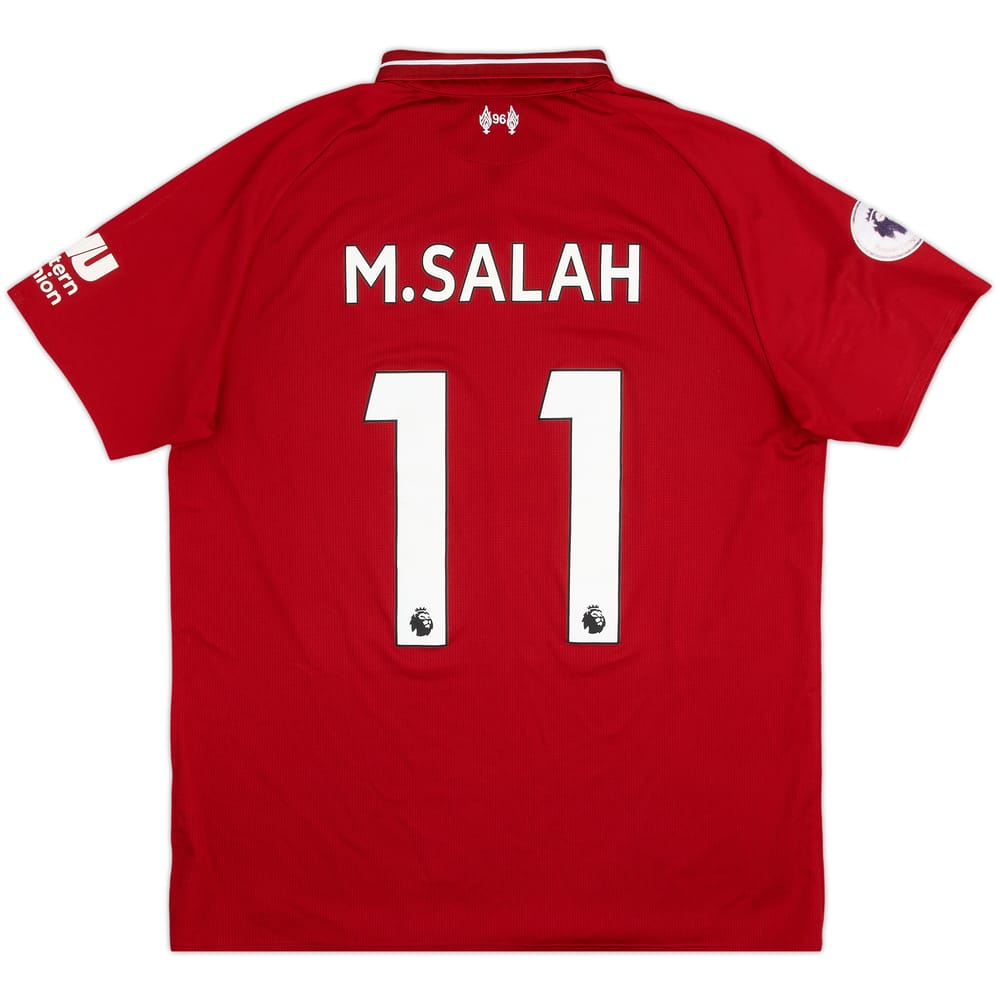 2018-19 Liverpool Home Shirt M.Salah #11 - 5/10 - (L)