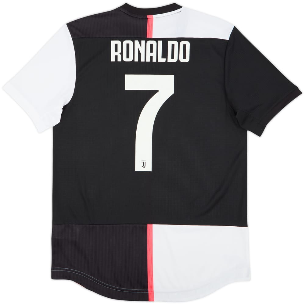 2019-20 Juventus Authentic Home Shirt Ronaldo #7 - 8/10 - (M)