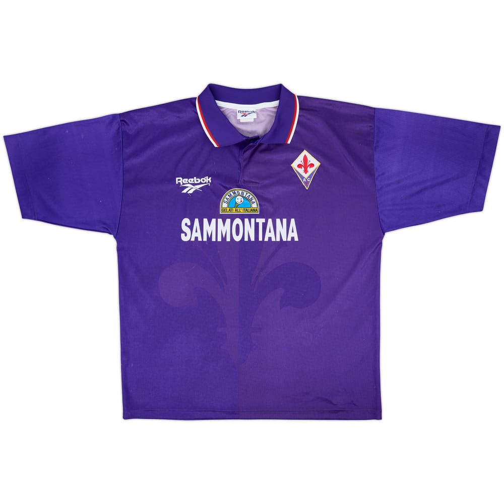 1995-96 Fiorentina Home Shirt - 6/10 - (L)