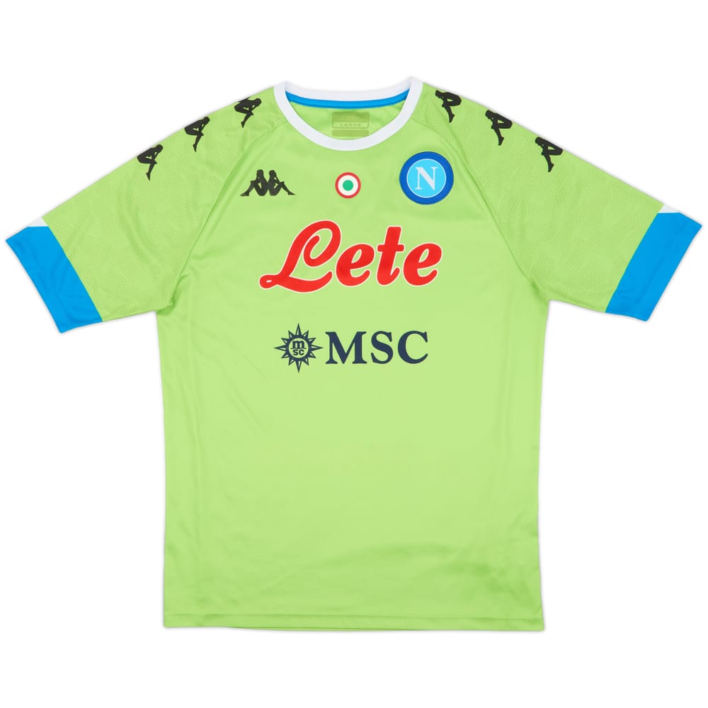 2020-21 Napoli GK S/S Shirt - 9/10 - (L)