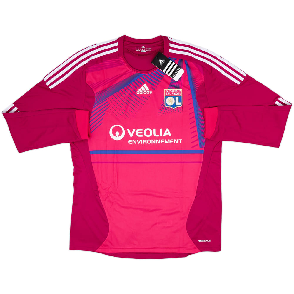 2011-12 Lyon Authentic Third L/S Shirt (XL)